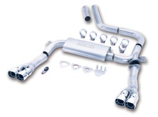 Borla Catback Exhaust Quad Tips For 98-01 Camarotrans Am 5.7l V8 Atmt Borla Catback Exhaust Quad Tips For 98-01 Camarotrans Am 5.7l V8 Atmt