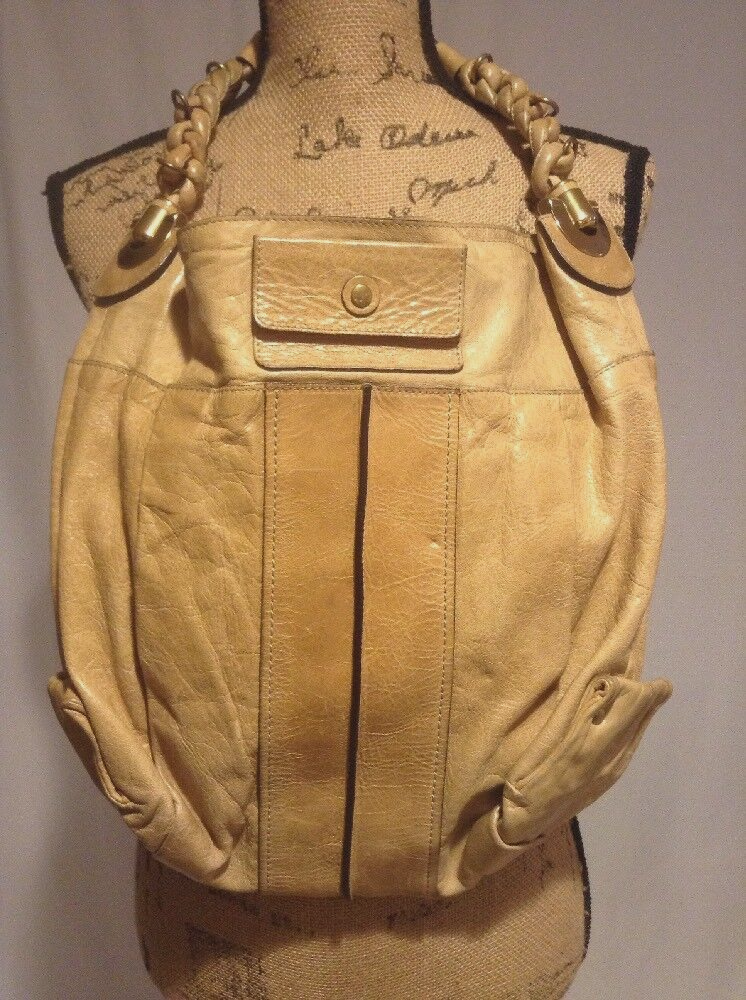 Chloé Eloise Braided Leather Hand Bag Chloé Leather Handbag with Braided Detail