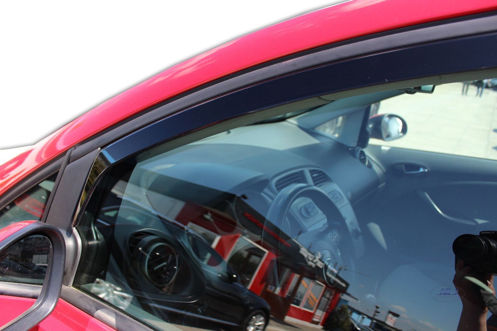 Heko 28230 Wind Deflectors for Seat Altea/Toledo 20042009 Set of 4