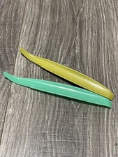 Vintage Tupperware Jadite Green Lettuce Corer/Citrus Knife Gadget Tool NOS
