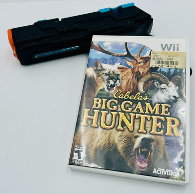 Cabela's Big Game Hunter Nintendo Wii Gun Hunting Bundle | eBay