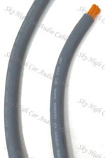 1/0 Gauge AWG SILVER Power Ground Wire Sky High Car Audio Cable Sold By The Foot