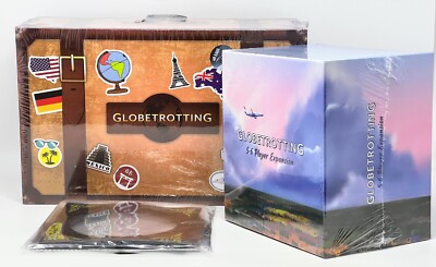 Globetrotting Bundle w/ 5-6 Player Expansion and Premium Stand NIB SEALED
