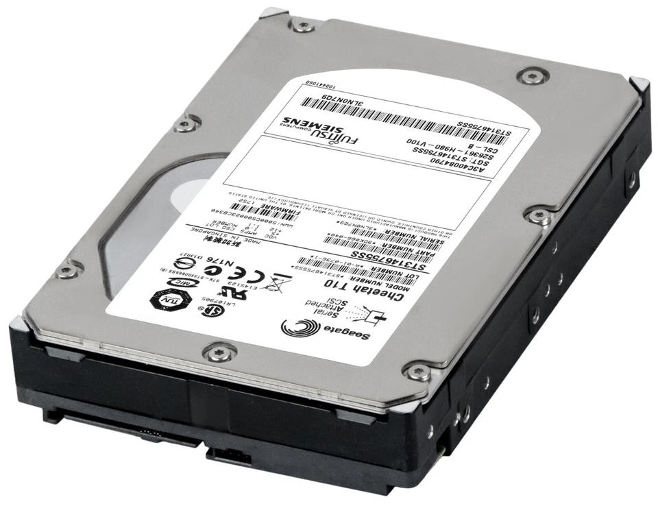 Hard Drive Fujitsu A3C40084790 S26361-H980-V100 ST3146755SS 146GB 10K SAS 3.5'' - Image 2 of 3