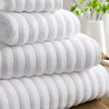 Towel Set - Monaco Supreme Cotton Collection - White