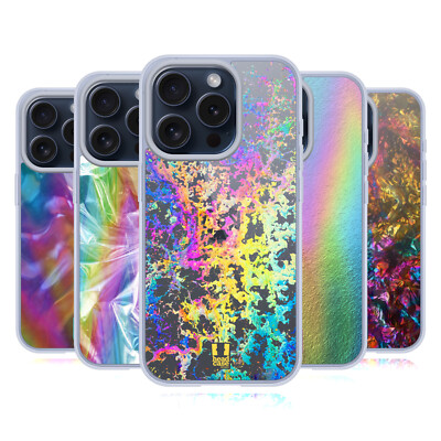 HEAD CASE DESIGNS OIL SLICK PRINTS GEL CASE & WALLPAPER FOR APPLE iPHONE PHONES