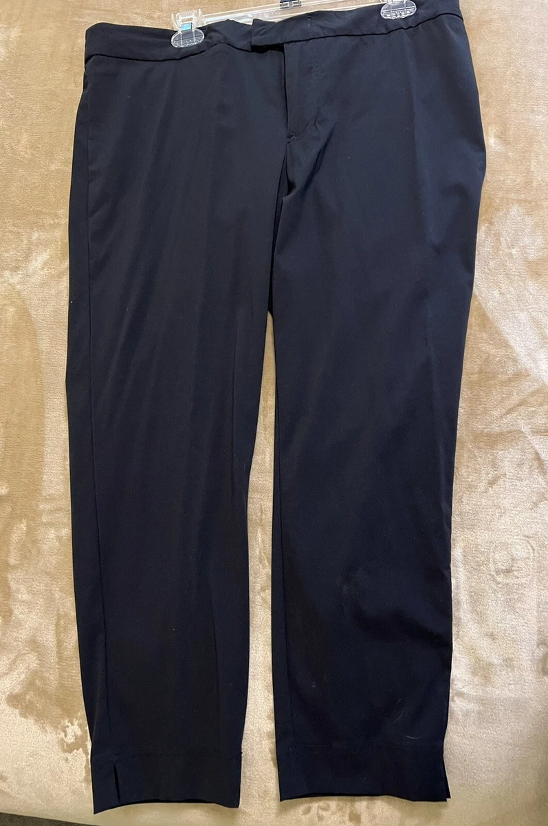Womens COLUMBIA Black Armadale Active Ankle Pants Sz 16 Regular