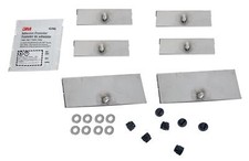 Summit Racing Rear Window Louver Hardware Kit Sum-wl1564hk