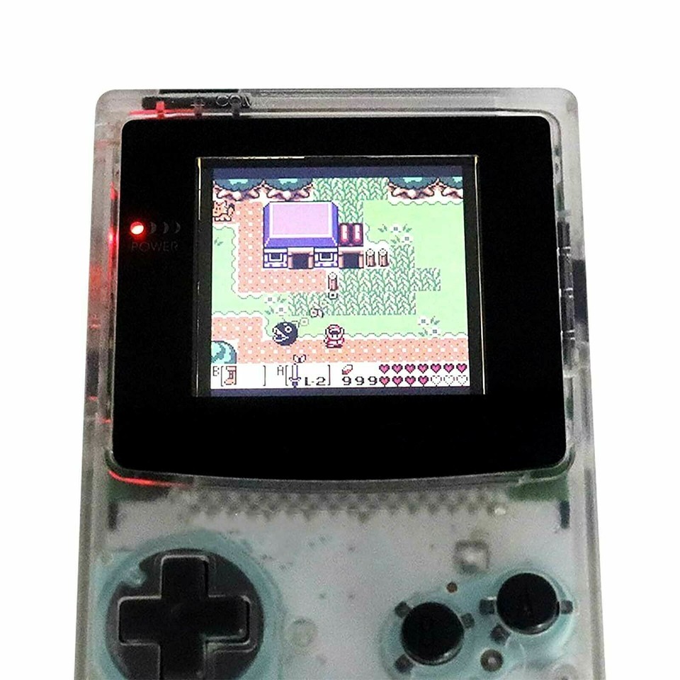 GBC Game Boy Color Backlight Backlit LCD Screen Mod Kit BRIGHT Original ...