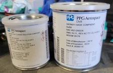 PPG Aerospace Deft 44GN011 Base & Catalyst 1 1/8th Gallon Kit BAC 452 GReen