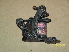 old stock tattoo machine 5 ink needles tubes grips tip power NEVER USED