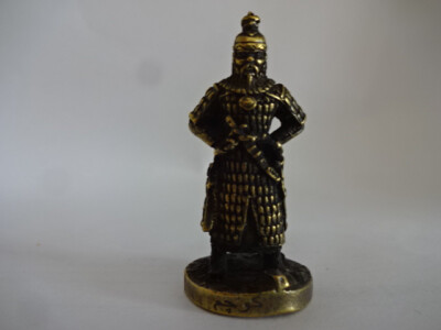 Metallfigur / Mongole / Campain of Ermak / Nr.407 01 / Messing