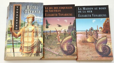 Élisabeth Vonarburg: Hôtel Olympia, Jeu Coquille de Nautilus, Maison au bord mer