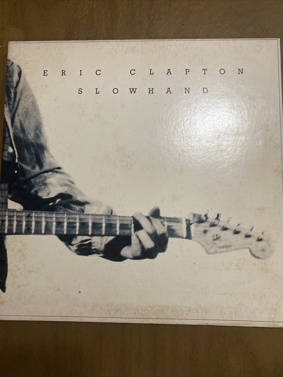 1977 Eric Clapton Slowhand Vinyl LP Album RSO Records RS-1