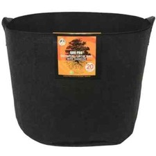 Gro Pro Essential Grow Bag Fabric Pot - Black...