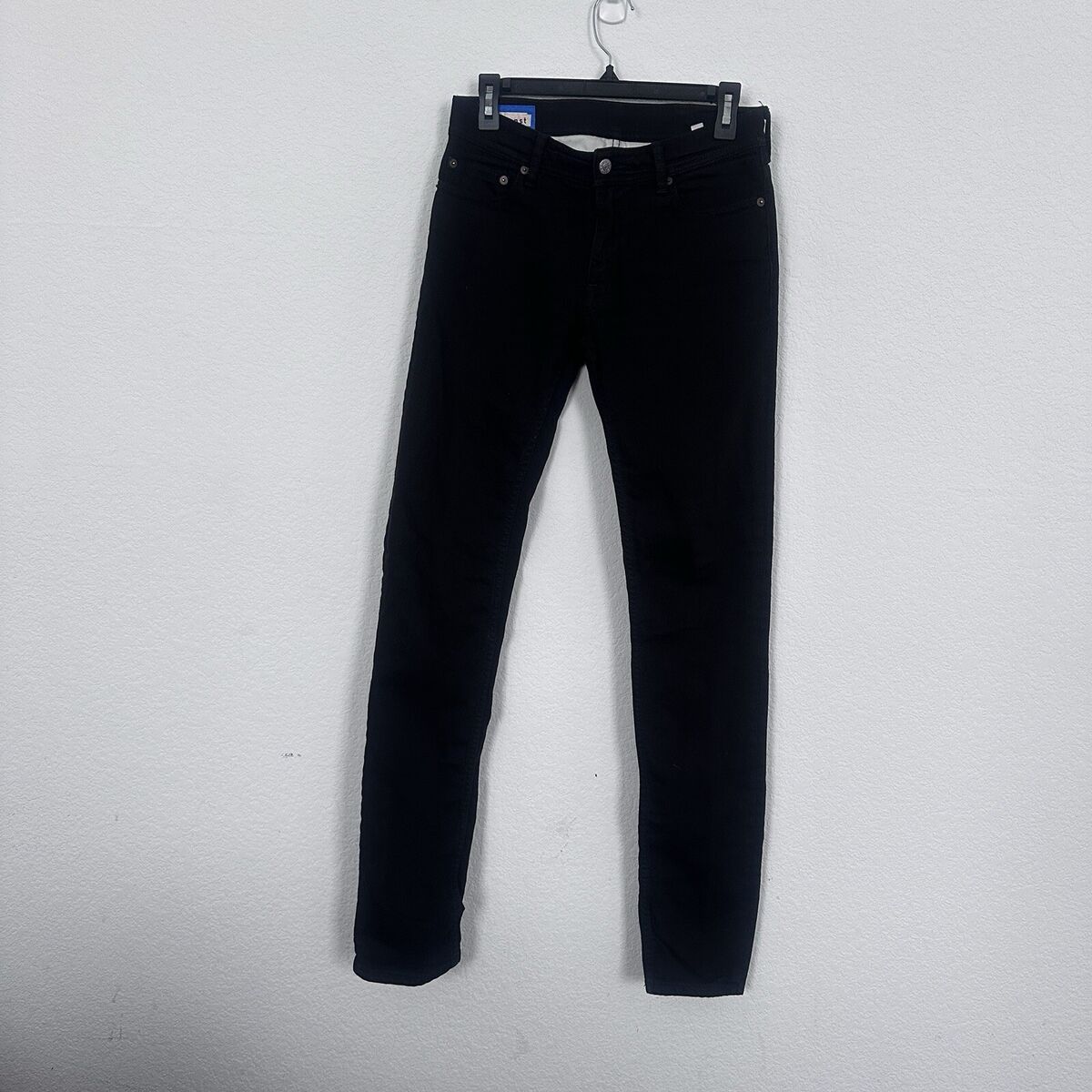 Acne Studios Bla Konst North Stay Black Slim Fit Denim Jean Acne Studios Bla Konst North Stay Black Slim Fit Denim Jean