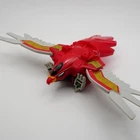 VTG Power Rangers Deluxe Zeo Red Phoenix Eagle Zord Megazord Head Bandai 1996