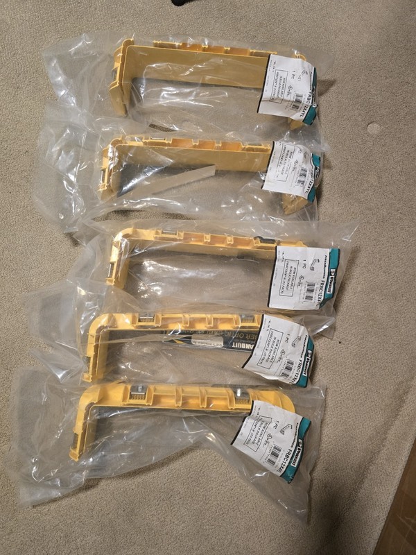 Panduit FRBC12X4YL WHOLE BOX, 5 PER BOX