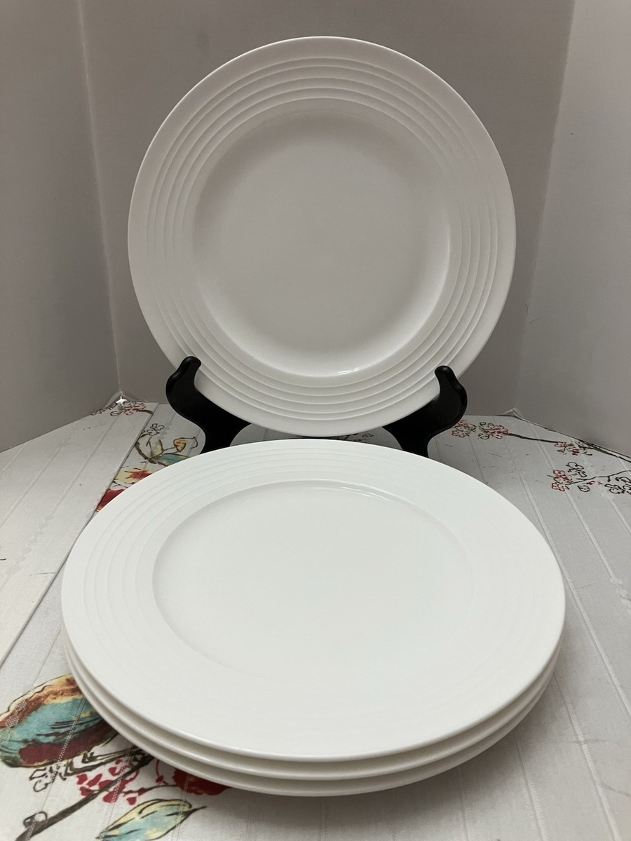 Mikasa Swirl White Mikasa White Dinner Plates Mikasa Swirl White