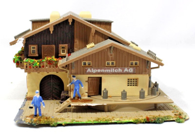 Vollmer H0 51196 Alpenmilch AG Molkerei Industrie- und Gewerbegebäude H0 HO 1:87