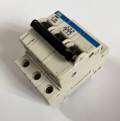 WEG MBW C25 3P Leitungsschutzschalter für elektrischen Schutz. 25A gebraucht