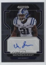 2023 Panini Prizm Draft Picks 2022 Update Mataeo Durant #RA-MDU Auto 13kh