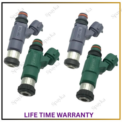 x4 Fuel Injectors Nikki For 01-03 Mazda Protege Protege5 2.0L I4 INP-782/783 OEM