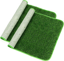 2pk Artificial Dog Grass Pee Pad 20x25 Washable Reusable Turf Indoor Outdoor Mat