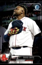 David Ortiz 2017 Bowman Chrome #13 Red Sox MLB READ FREE SHIPPING AutographDen
