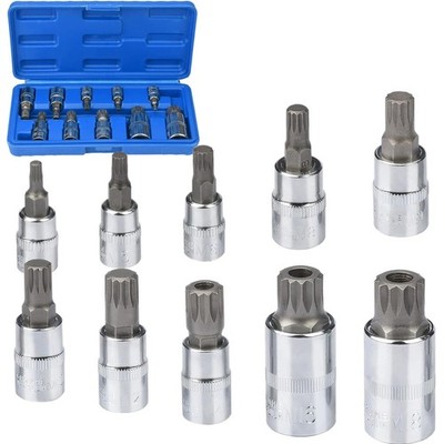 Vielzahn Steckschlüsselsatz M4 M5 M6 M8 M10 M12 M14 M16 M18 Werkzeug Set