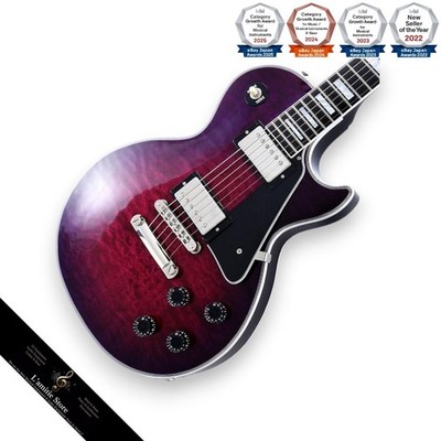 Gibson Les Paul Custom 3A Quilt Maple Top Purple Void SN.CS502190