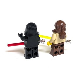 1999 LEGO  Star Wars 7101 Lightsaber Duel MISSING BOTH CAPES