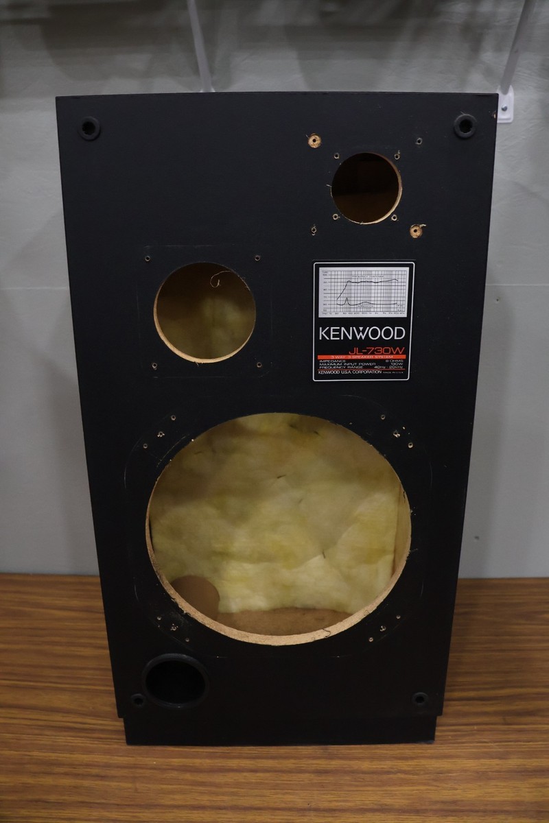 Kenwood Speakers JL-730w , Digital 3way 3 Speaker System BOX only