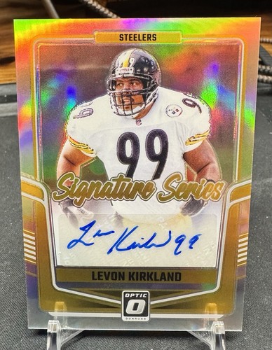 Levon Kirkland 2024 Donruss Optic Signature Series Holo Prizm Auto #SSH-LKD