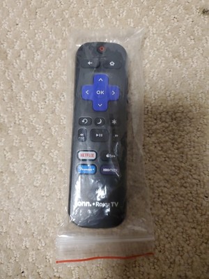NEW OEM ONN Roku TV Remote Quick Launch Buttons 