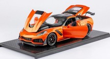2019 CORVETTE ZR1 SEBERUG ORANGE 1:18 NEW IN BOX   
