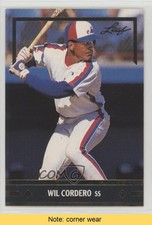 1991 Leaf Gold Leaf Rookies Bonus Wil Cordero #BC3 READ 0b5