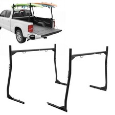 Pickup Truck Ladder Rack 800 lbs Capacity Adjustable 46 71in No Drill J Hook