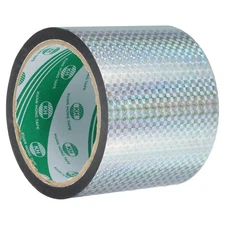 Washi Prism Tape 80mm Wide for DIY Crafts Silver Tone