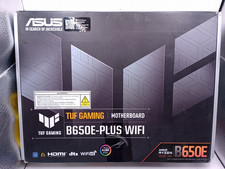 ASUS TUF GAMING B650E-PLUS WIFI AMD B650 ATX Gaming Used READ