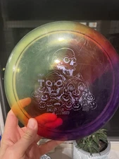 Innova Champion Teebird3 175g Rainbow Dyed Custom Halloween Stamp