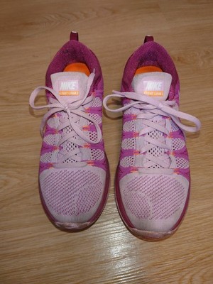 Nike - Sneaker - Flyknit Lunar 2, Gr. 40,5 / 9, rosa, cooler Schuh, Mesh, TOP