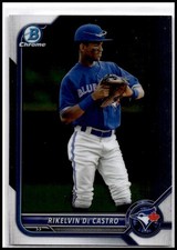 2022 Bowman #BCP-25 Rikelvin De Castro Chrome Prospects