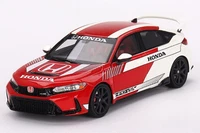 TSM Modell TSM430766 1/43 Honda Civic Type R 2023 #1 Pace Car Rot TrueScale Neu