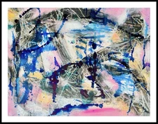 Original Abstract Expressionist Painting – Modern Contemporary Wall Art