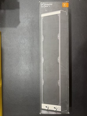 EKWB EK-Quantum Surface X480M 480mm PC Water Cooling Radiator Black 58mm Thick