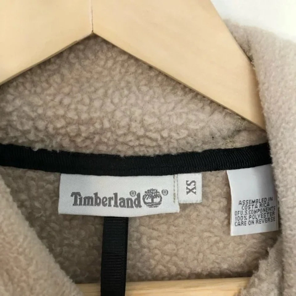 Sudadera con capucha vintage Timberland polar XS Foto 4 de 4