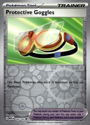Protective Goggles 164/165 Reverse Holo Scarlet & Violet 151