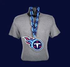Tennessee Titans Big Fan Chain 5 Necklace Colors NFL Pendant Football Man Cave
