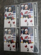 Lot Of 4 2021-22 Upper Deck Series 2 Young Guns Mason Geertsen YG RC Card# 470